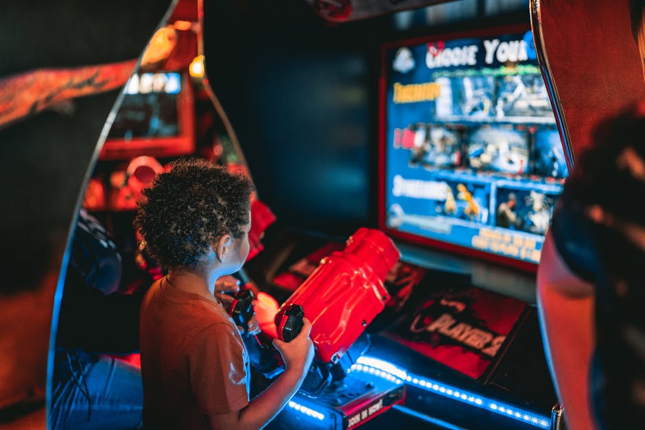 Exciting arcade gaming experience